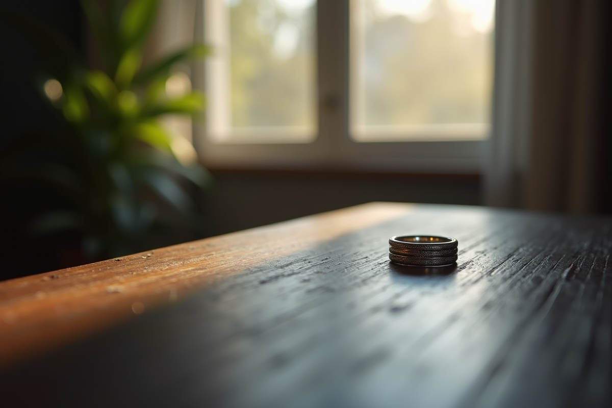 bague argent homme